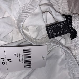 Forever 21 white off the shoulder top